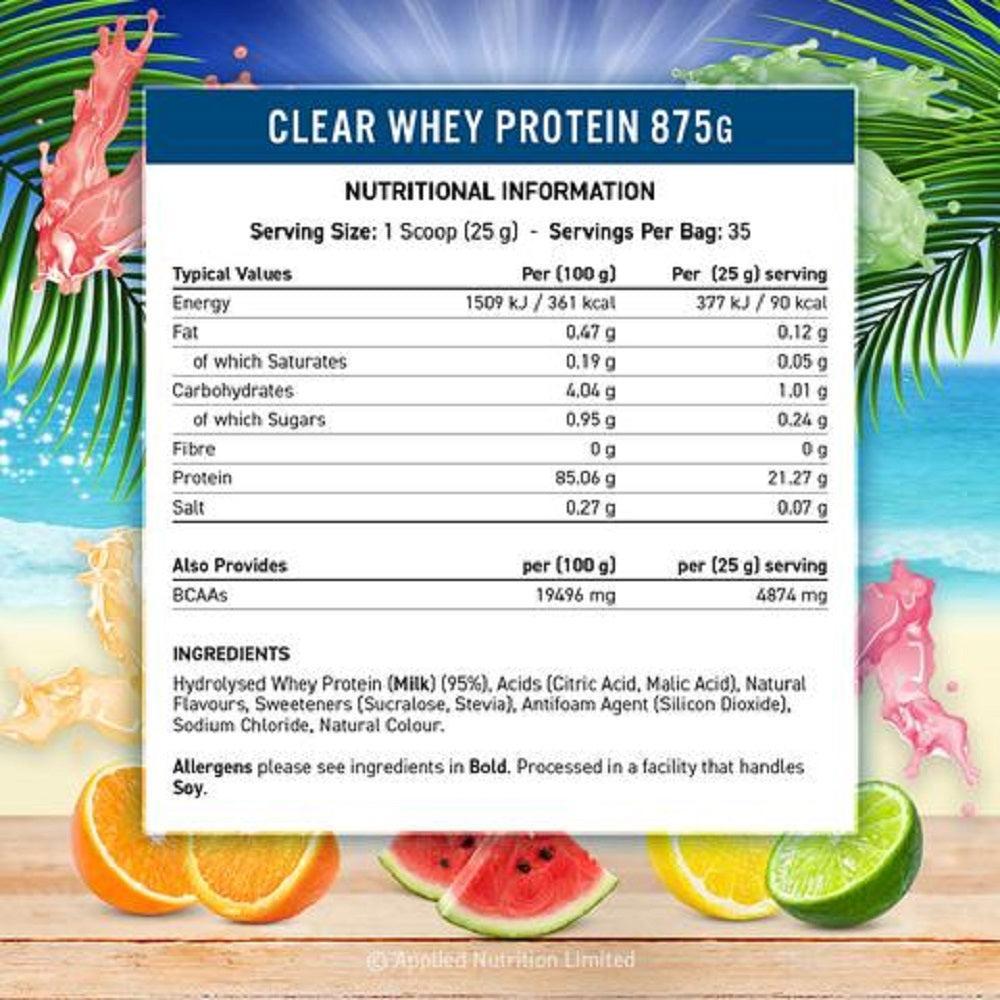 Applied Nutrition Clear Whey Protein 875g