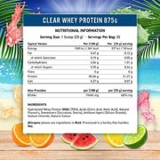 Applied Nutrition Clear Whey Protein 875g