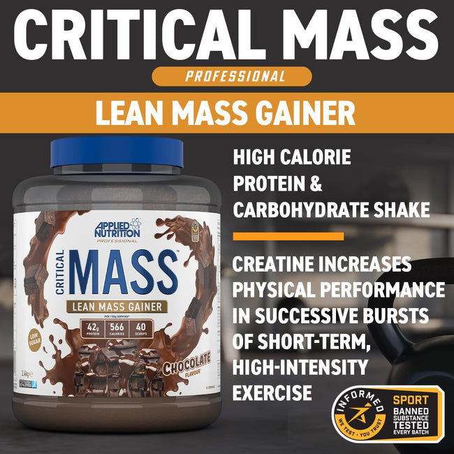 Applied Nutrition Critical Mass Professional 2.4kg Powder