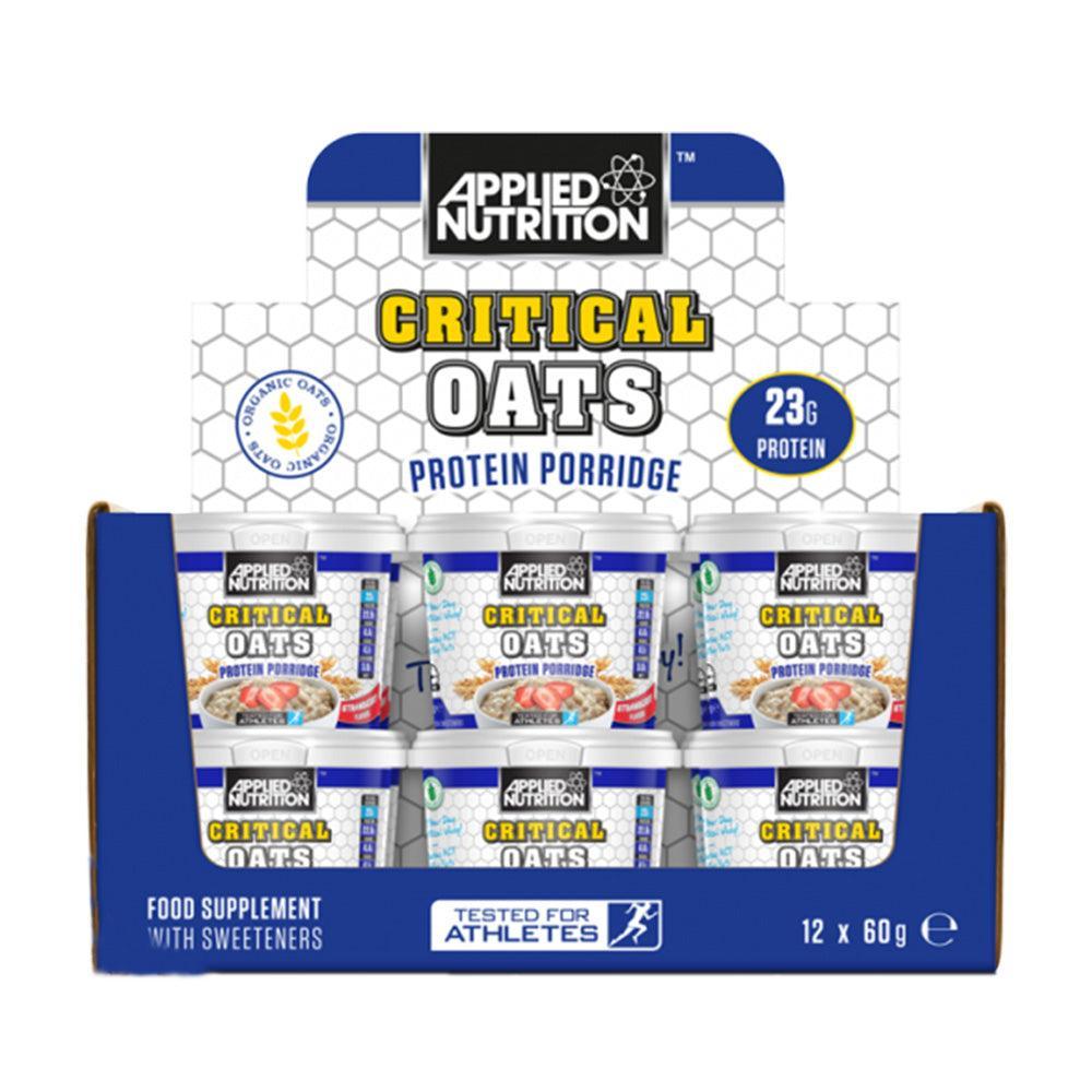 Applied Nutrition Critical Oats Pots 12x60g