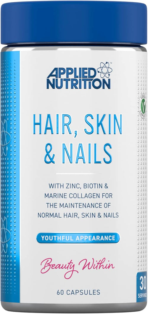 Applied Nutrition Hair, Skin & Nails Collagen 60 Capsules