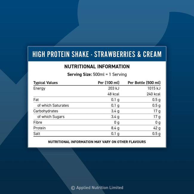Applied Nutrition High Protein Shake 1x500ml