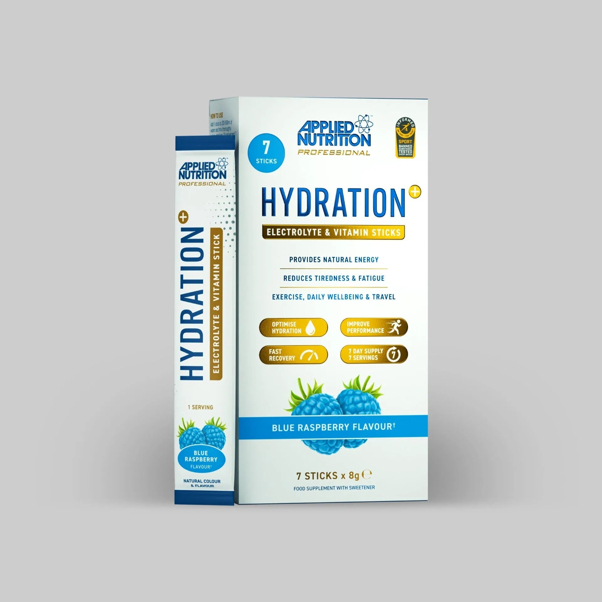 Applied Nutrition Hydration + Electrolyte & Vitamin Powder Stick (Pack of 7)