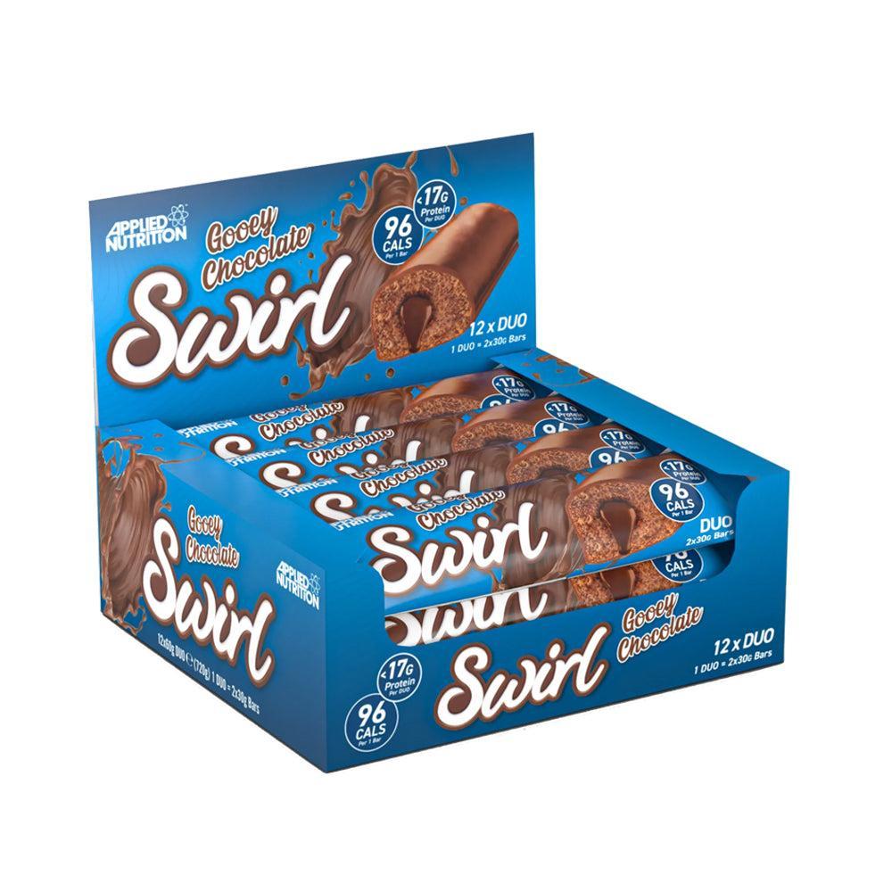 Applied Nutrition Swirl Bar 12x60g