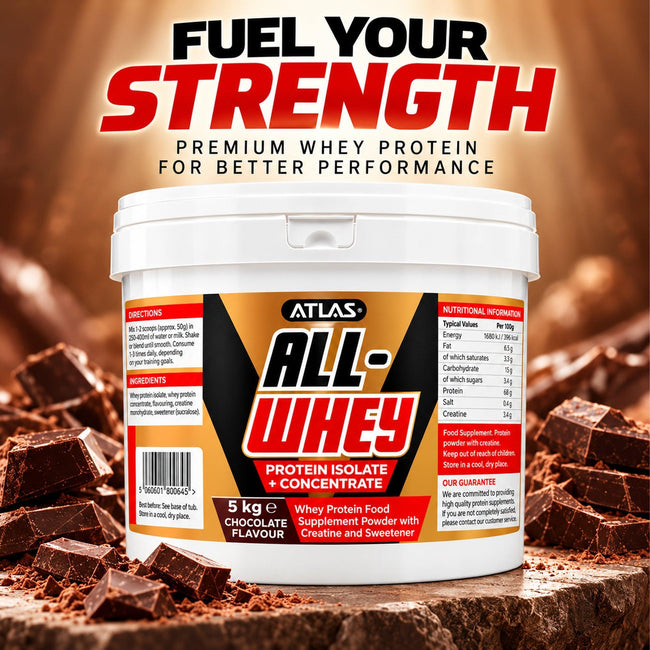 Atlas All Whey Protein 5kg Powder | High Protein Powder