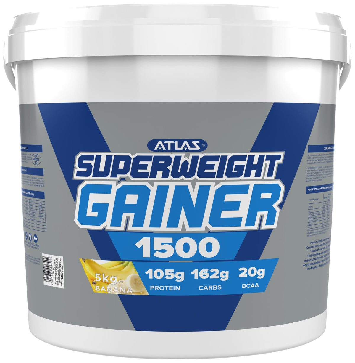 Atlas Super Weight Gainer 5kg Powder | Mass Gainer