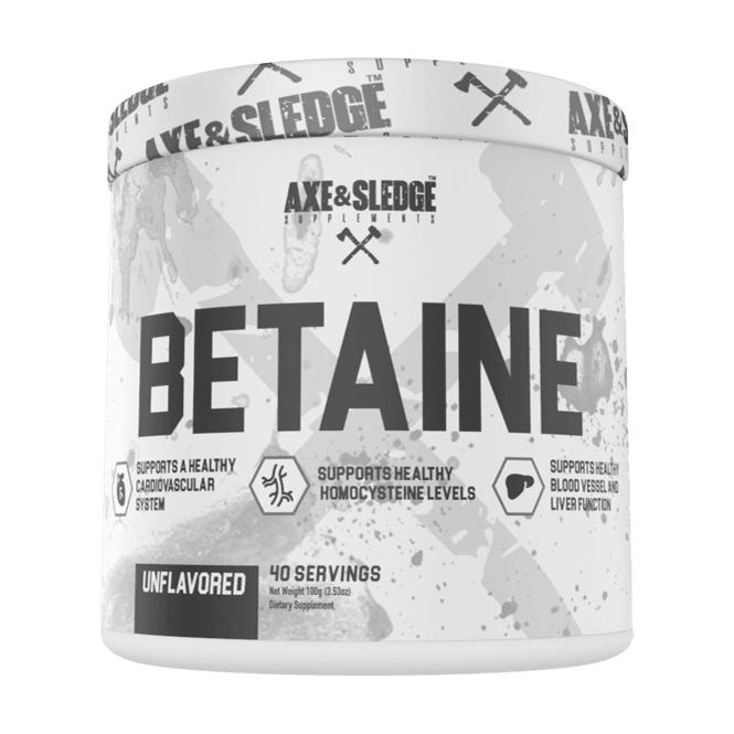 Axe & Sledge Betaine 40 Servings | Sports Nutrition Supplement