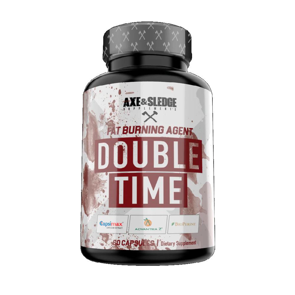 Axe & Sledge Double Time Fat Burner 60 Capsules | Weight Management Supplement