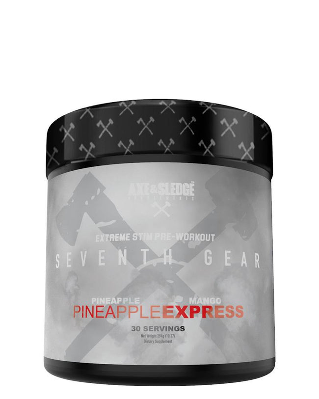 Axe & Sledge Seventh Gear Extreme Pre-Workout 294g Powder