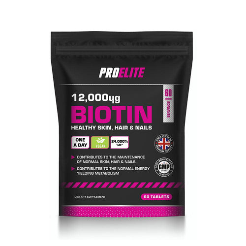 BOGOF-PROELITE Biotin 12,000ug 60 Tablets
