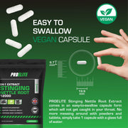 PROELITE Stinging Nettle Root Vegan Capsules
