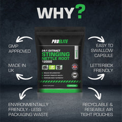 PROELITE Stinging Nettle Root Vegan Capsules