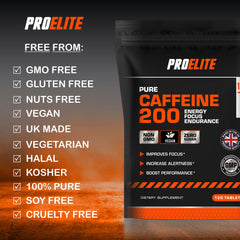 Pro-Elite Caffeine Vegan Tablets