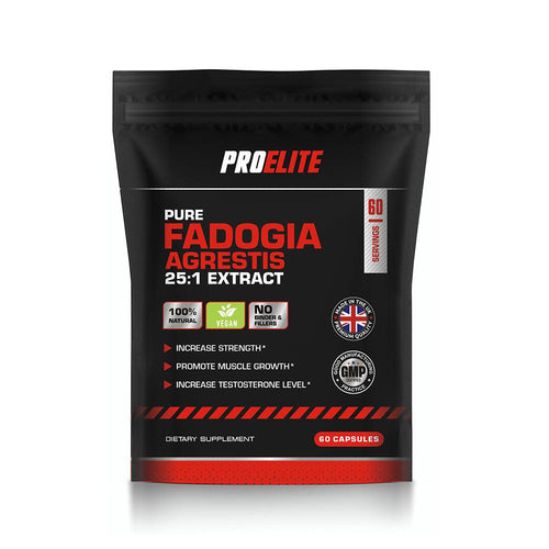 BOGOF-Pro-Elite Fadogia Agrestis 25:1 Extract Vegan 60 Capsules
