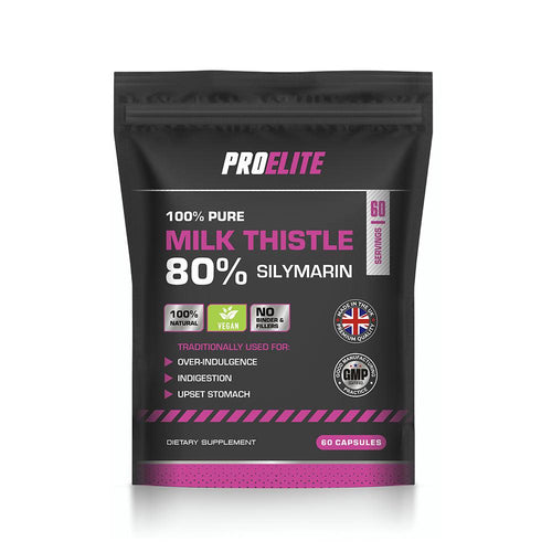 BOGOF-Pro-Elite Milk Thistle 40:1 Extract - 60 Capsules VEGAN