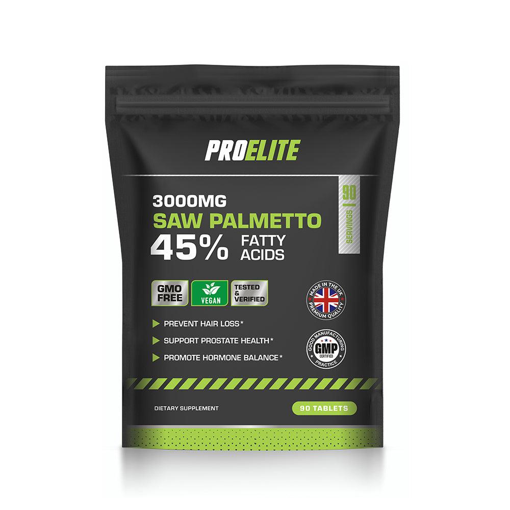 BOGOF-Pro-Elite Saw Palmetto (45% FattyAcids) 90 Tablets