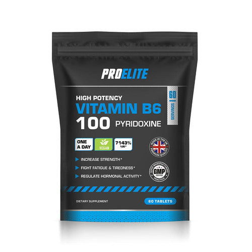 BOGOF-Pro-Elite Vitamin B6 Vegan 60 Tablets