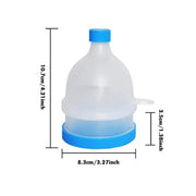BPI Sports Protein Funnel - Clear / Blue 2 Layers Funnel Fill Capsules / Tablets