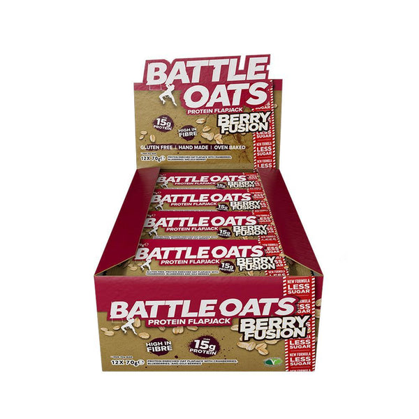Battle Oats Protein Flapjack 12x70g