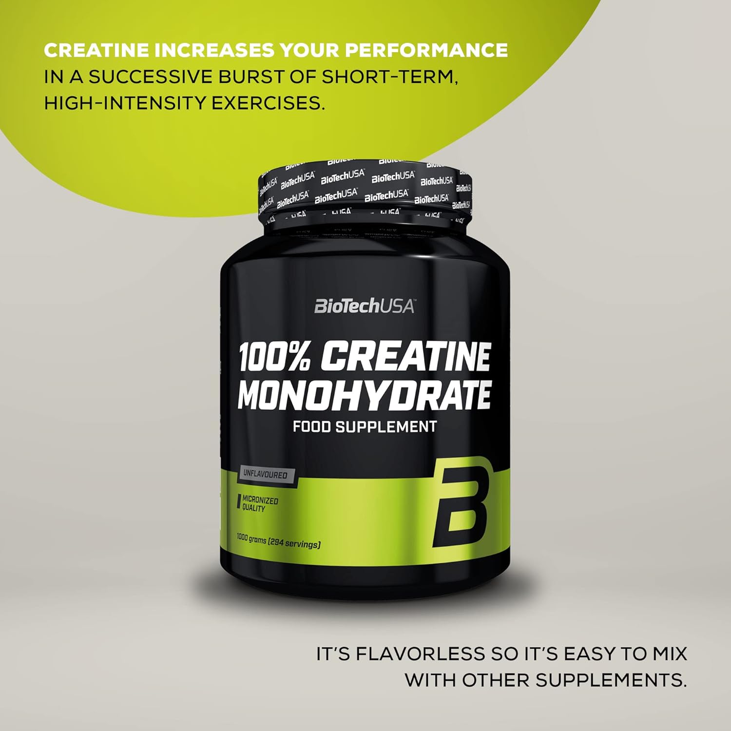 BioTech USA 100% Creatine Monohydrate 300g / 500g