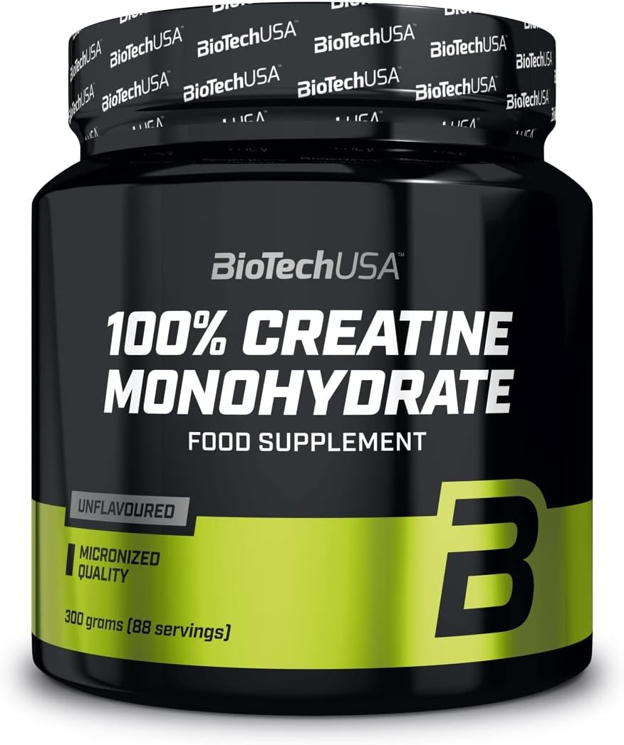 BioTech USA 100% Creatine Monohydrate 300g / 500g