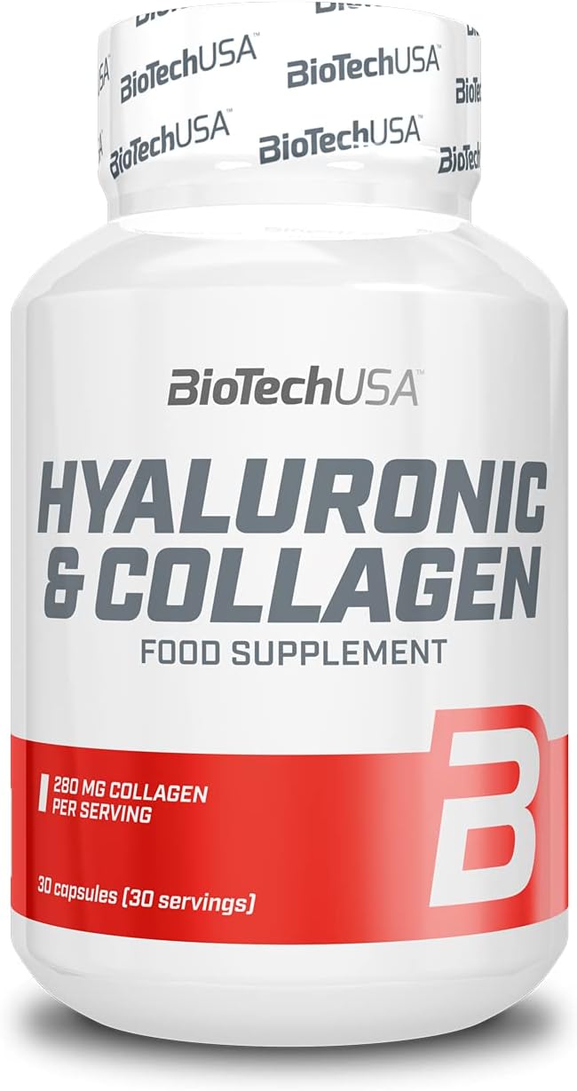BioTech USA Hyaluronic and Collagen 30 Capsules