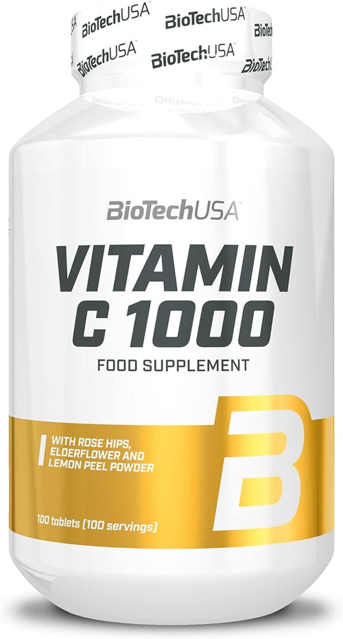 BioTech USA Vitamin C 1000 - 100 Tablets