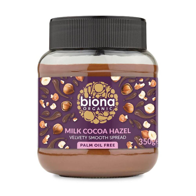 Biona Organic Milk Cocoa Hazel Spread 350g