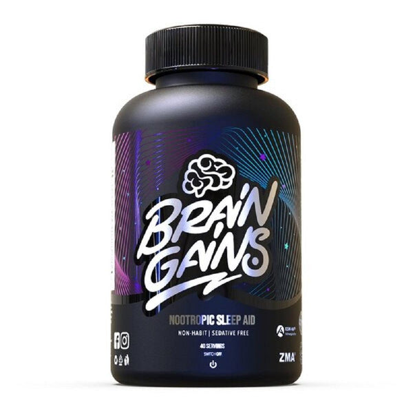Brain Gains Nootropic Sleep Aid Black Edition 90 Capsules