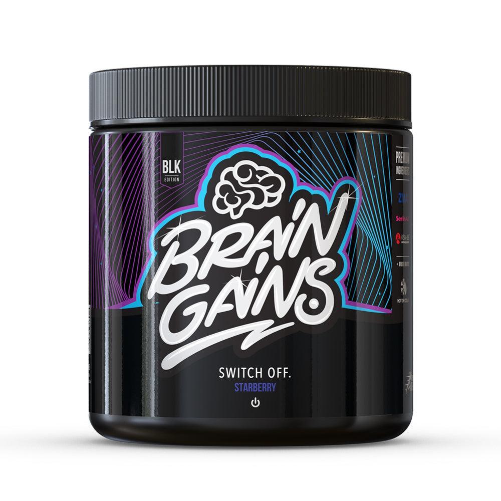 Brain Gains Switch-Off Black Edition 200g