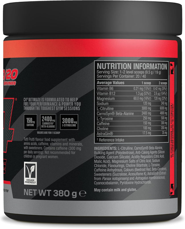 Cellucor C4 Ultimate 496g-520g
