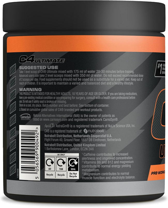 Cellucor C4 Ultimate 496g-520g