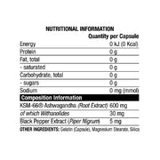 Chaos Crew KSM 66 Ashwagandha 120 Capsules