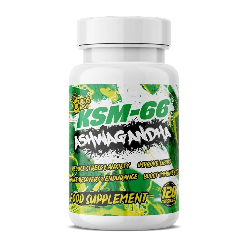 Chaos Crew KSM 66 Ashwagandha 120 Capsules