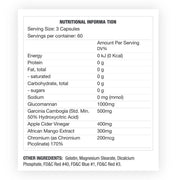 Chaos Crew Suppress Appetite Control 180 Capsules
