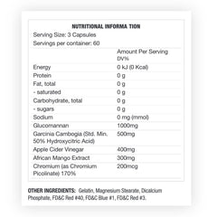 Chaos Crew Suppress Appetite Control 180 Capsules