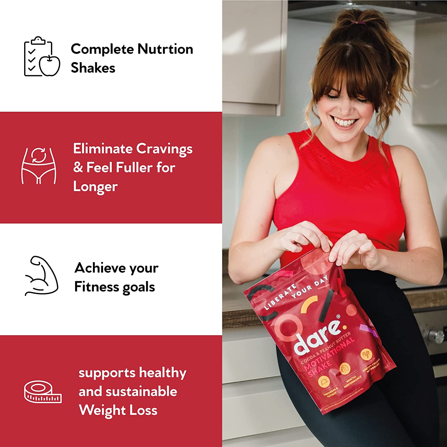 Buy Dare Motivational Shake 750g London Supplements