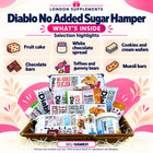 Diabetic Snack Gift Box Set No Added Sugar Hamper – contents infographic