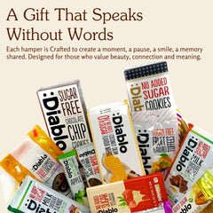 Diabetic Sugar Free Gift Hamper Box Sweets Cookies Bars