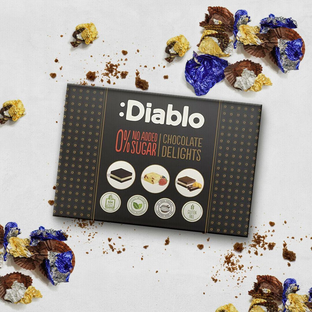 Diablo 0% Added Sugar Chocolate Box with Stevia 115g