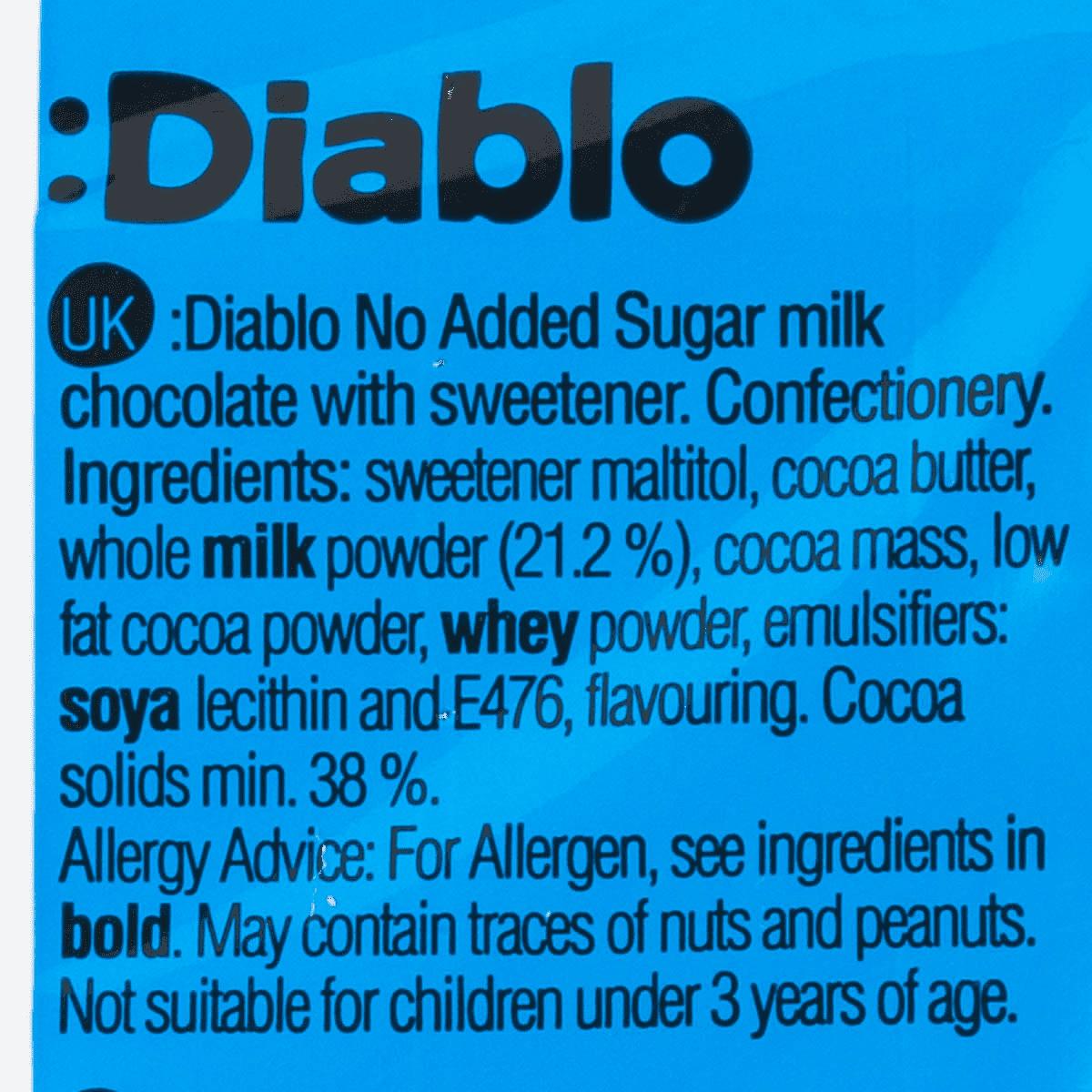 Diablo Dark & Milk Chocolate Bar 85g