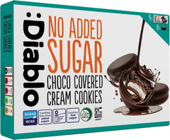 Diablo No Added Sugar Choco Covered Cream Cookies 34g