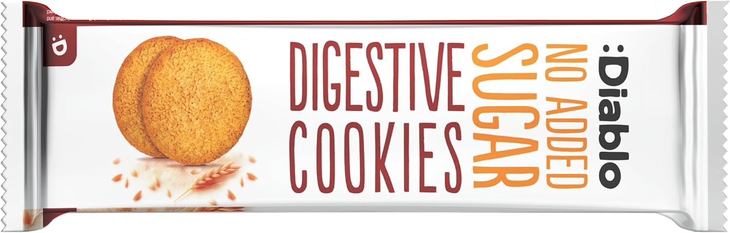 Diablo No Added Sugar Digestive Cookies 150g