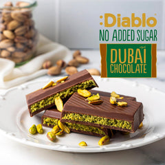 Diablo No Added Sugar Dubai Chocolate 200g
