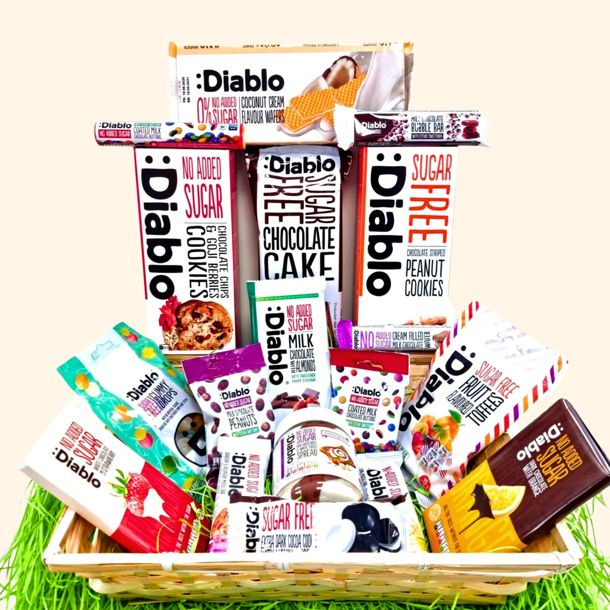 Diablo No Added Sugar Hamper Basket (18 Items)