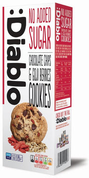 Diablo No Added Sugar & Sugar Free Cookies 128g-150g All Flavours