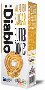 Diablo No Added Sugar & Sugar Free Cookies 128g-150g All Flavours