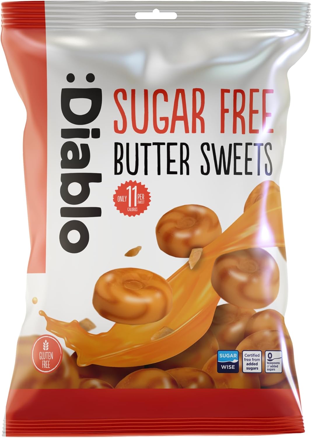Diablo No Added Sugar / Sugar Free Sweets 1x75g