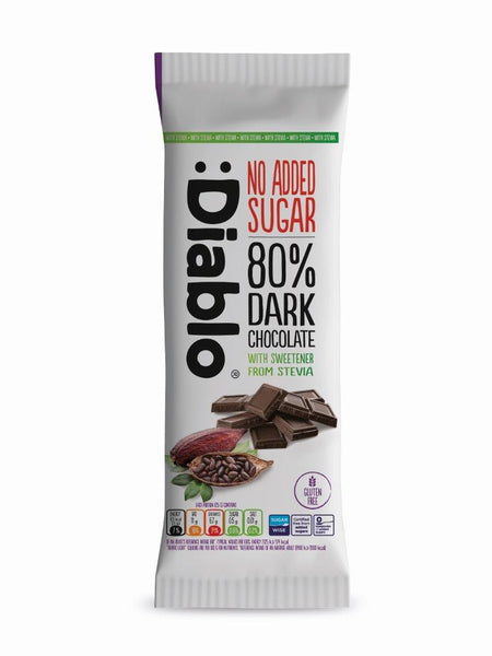Diablo Stevia Bar 75g