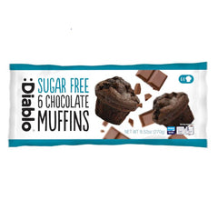 Diablo Sugar Free 6 Muffins 270g